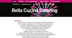 Desktop Screenshot of bellacucinacatering.org